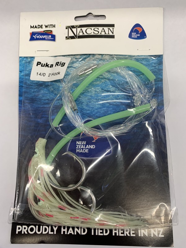 Nacsan Puka Rig 14/0 2 Hook - Marine Tackle NZ - For all your fishing ...